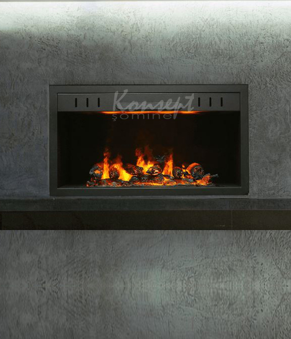 3D Electric Fireplace 06