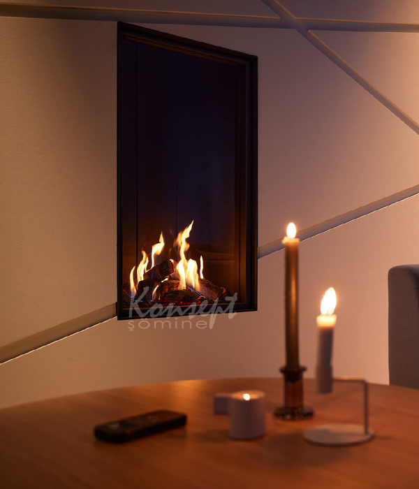 Natural gas plasma fireplace 05