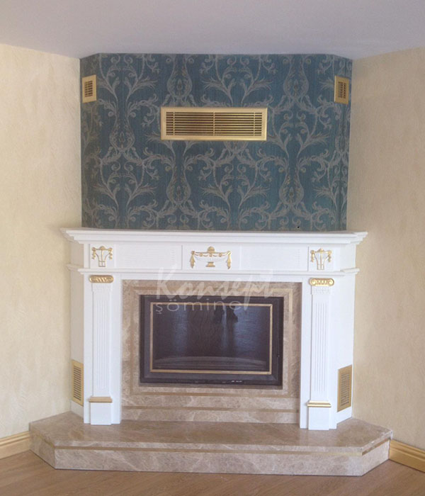 Corner Fireplace 11