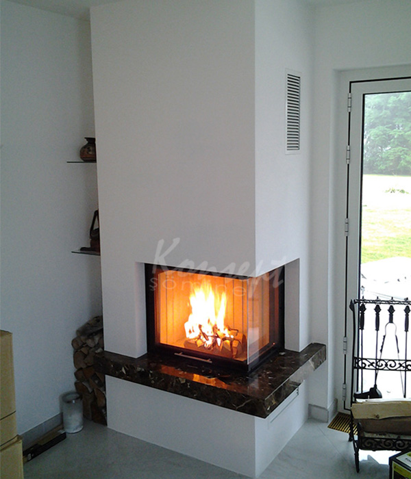 L Type Fireplace 08