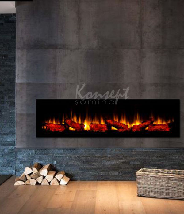 Plasma electric fireplace 10