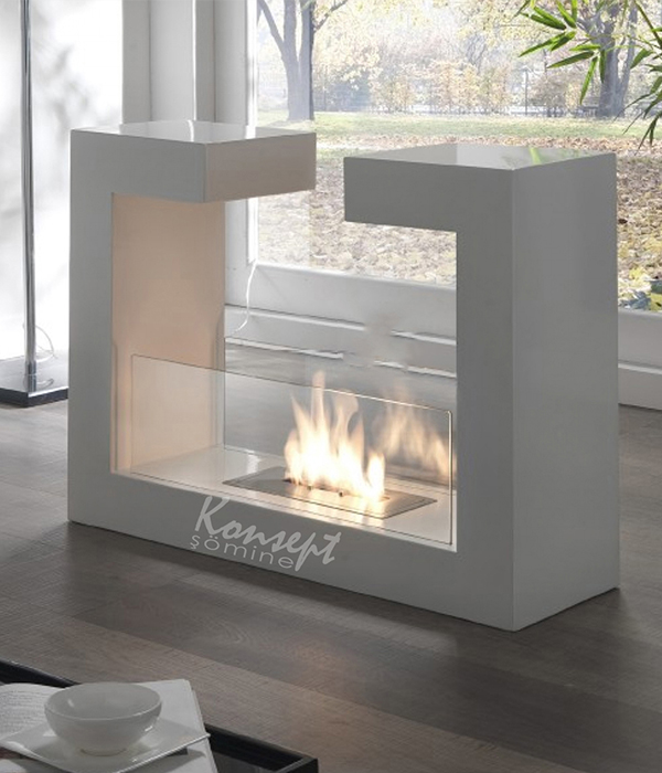 Portable ethanol fireplace 15