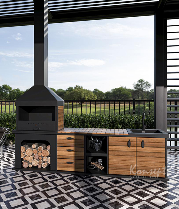 Metal Barbecue 06