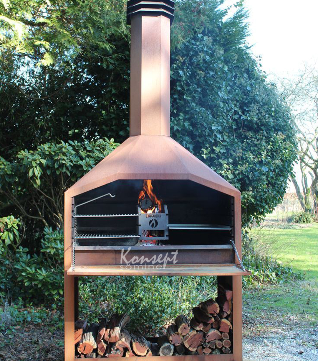 Metal BBQ 40