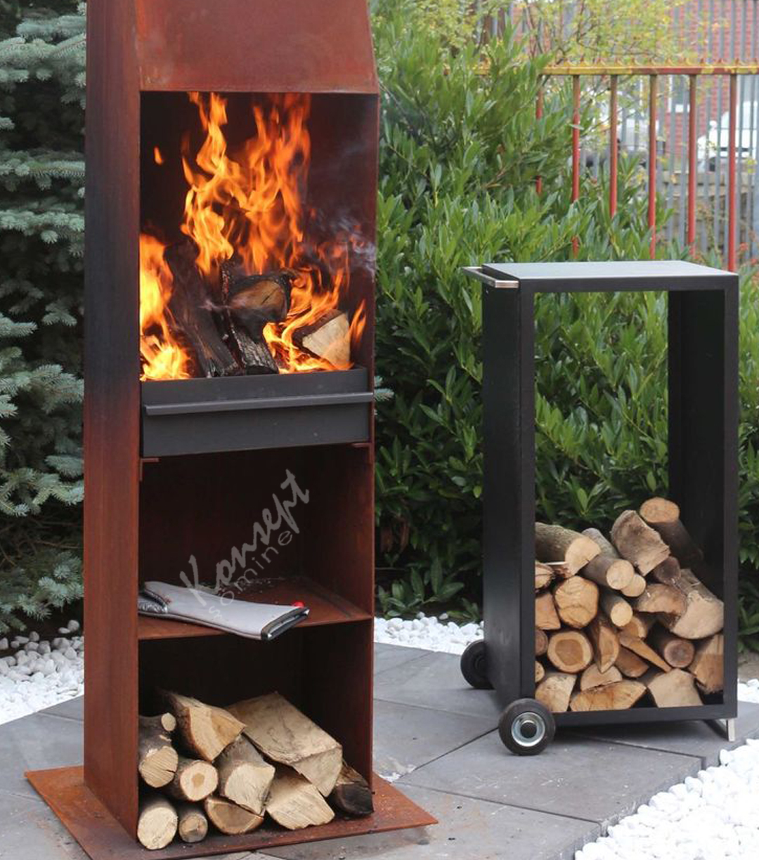 Metal BBQ 42