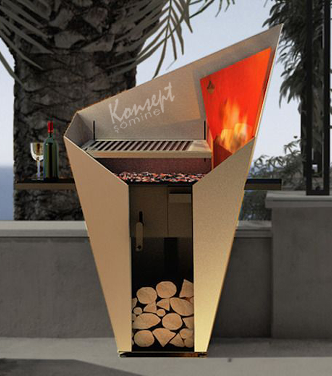 Metal BBQ 47