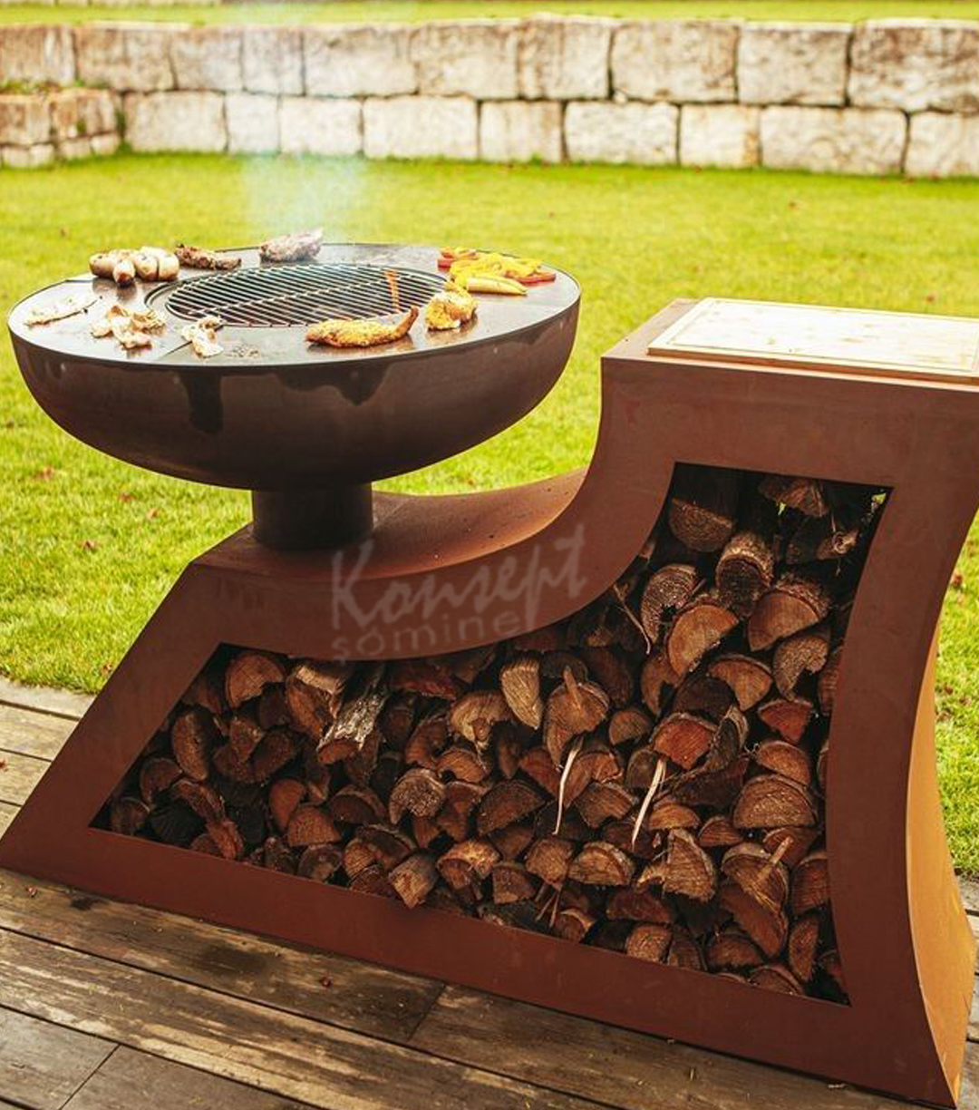 Metal BBQ 56