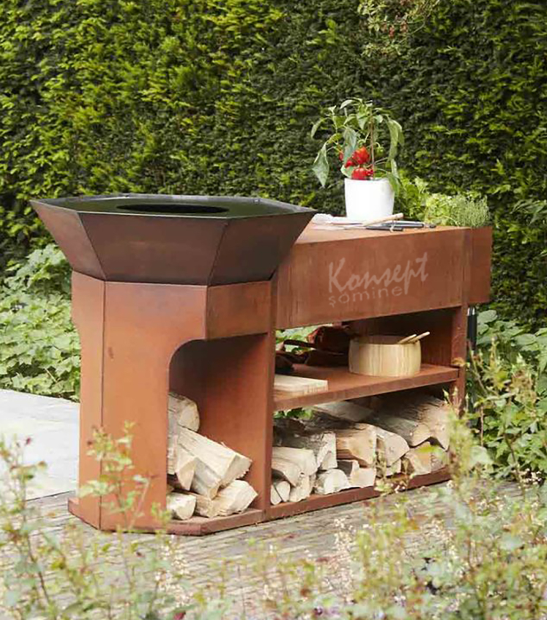 Metal BBQ 70