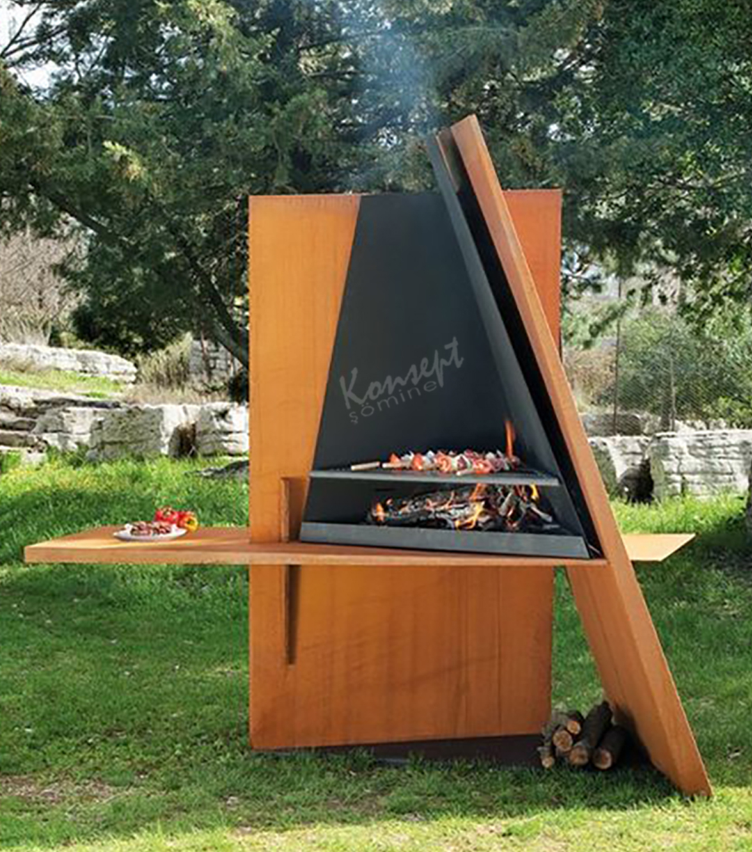 Metal BBQ 81