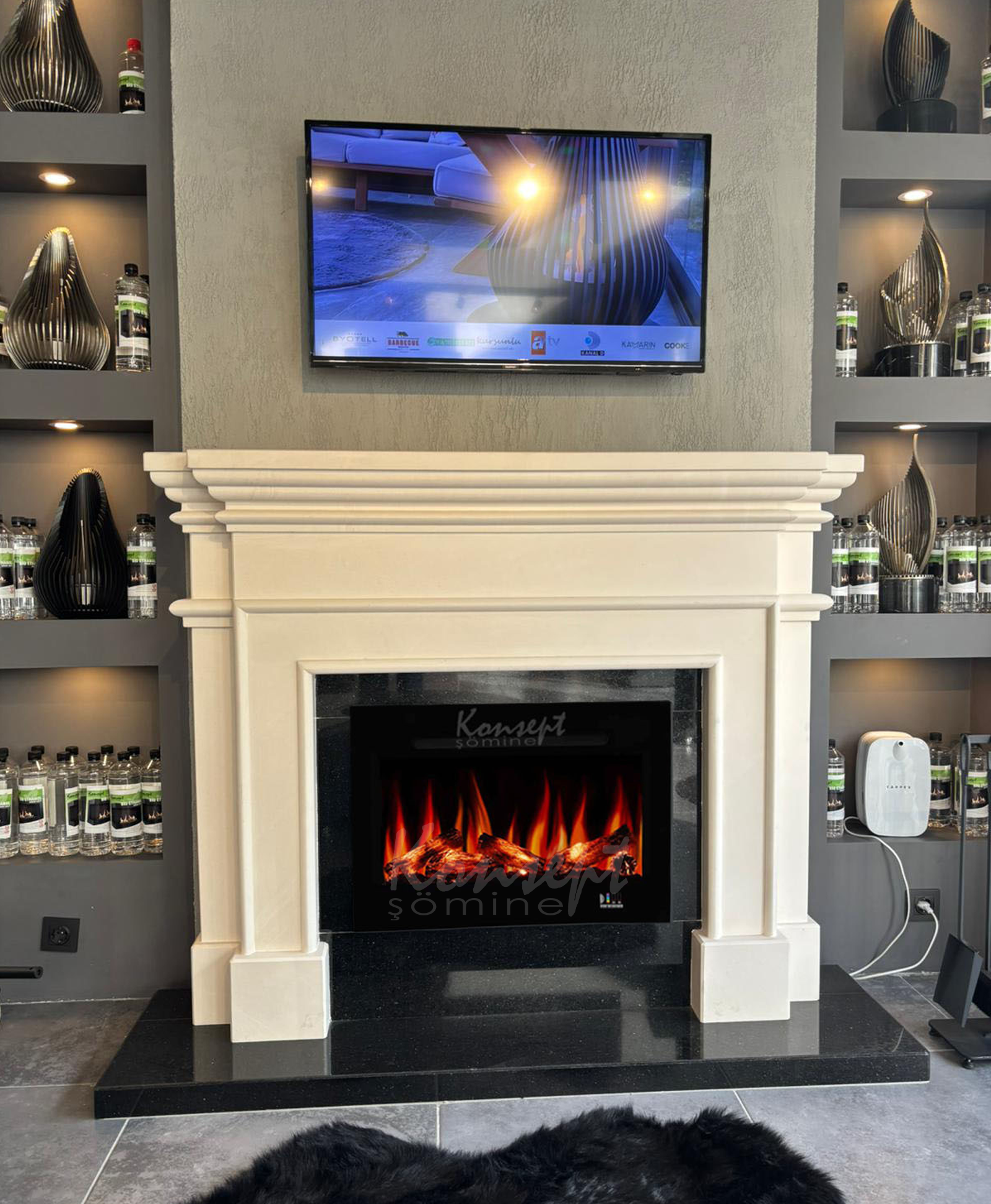 Plazma Elektrikli Şömine 105