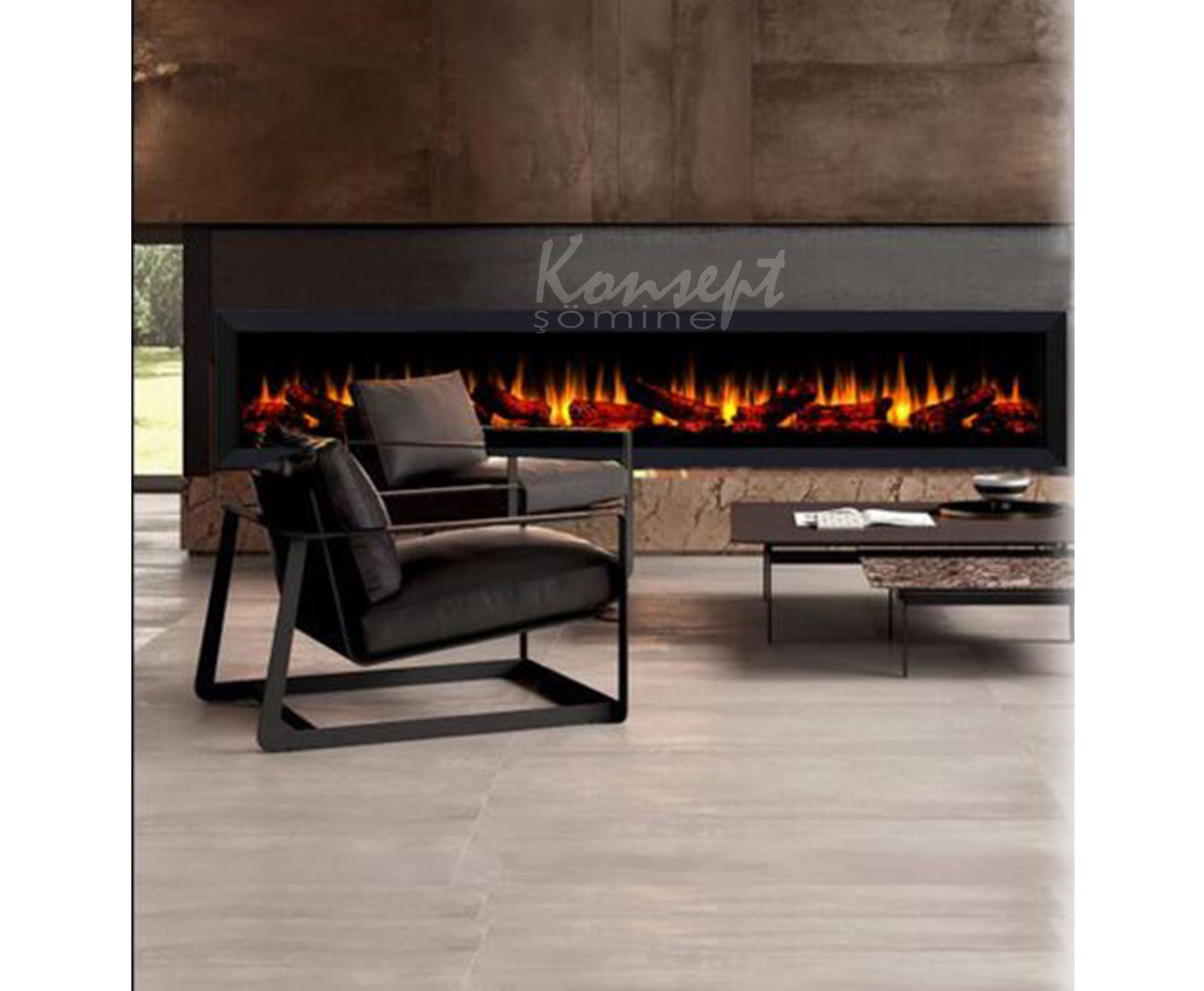 Plasma electric fireplace 18