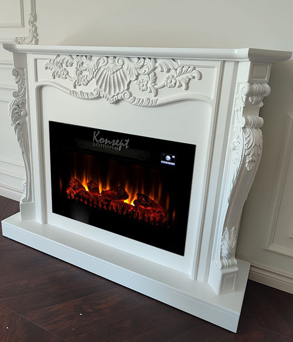 Plasma electric fireplace 39