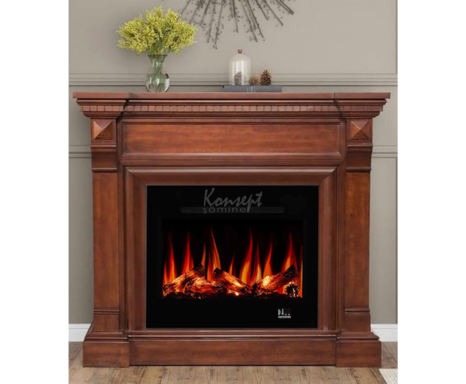 Plasma electric fireplace 40