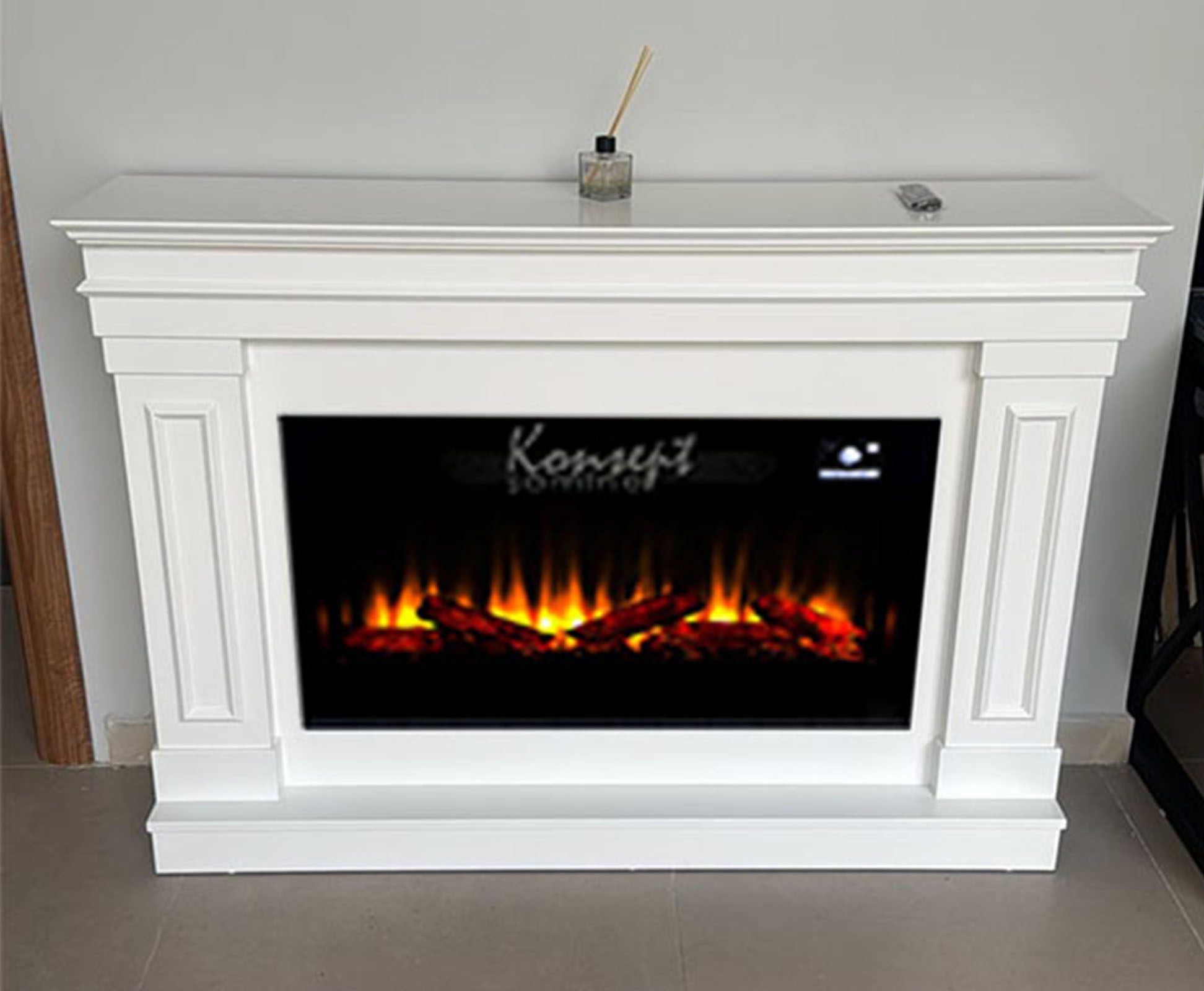 Plasma electric fireplace 41