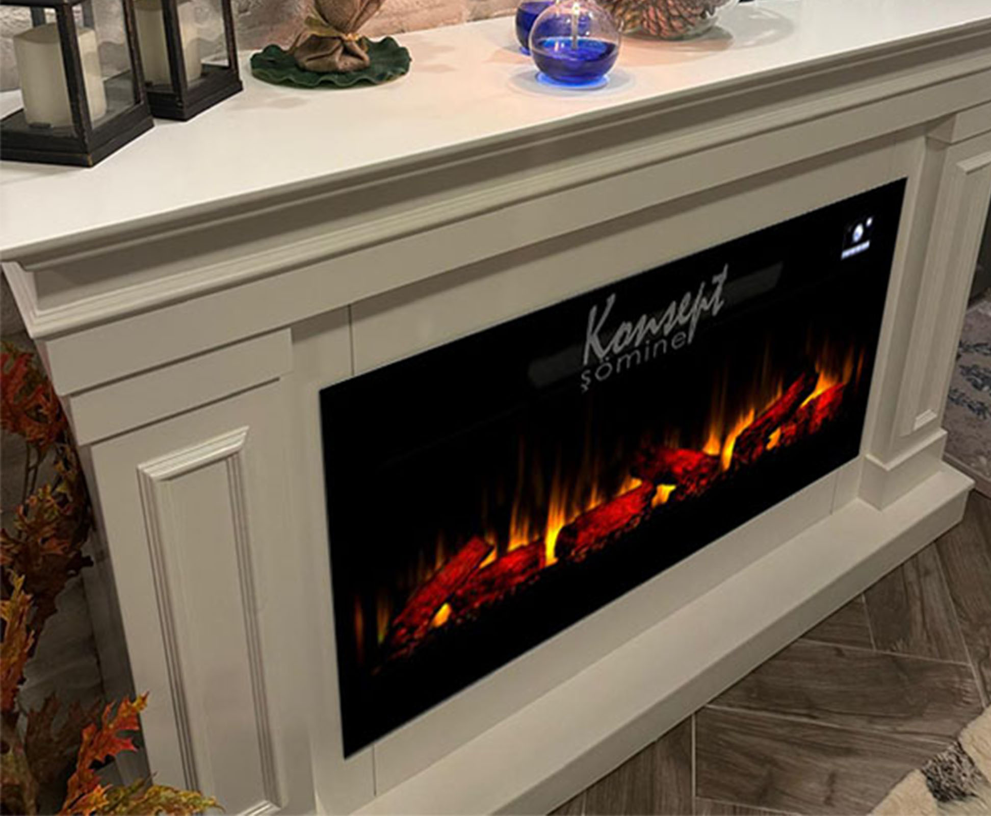 Plasma electric fireplace 41