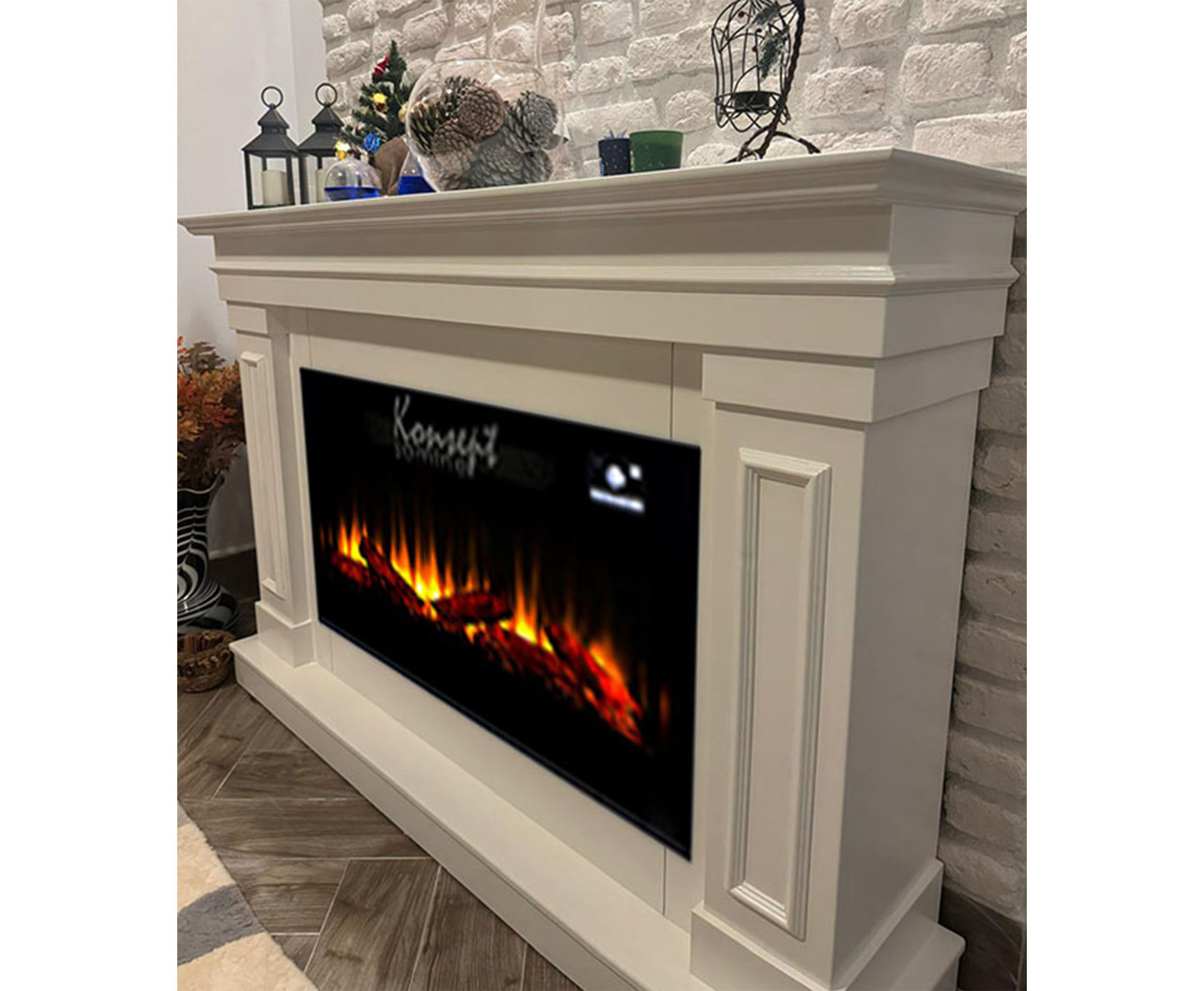 Plasma electric fireplace 41