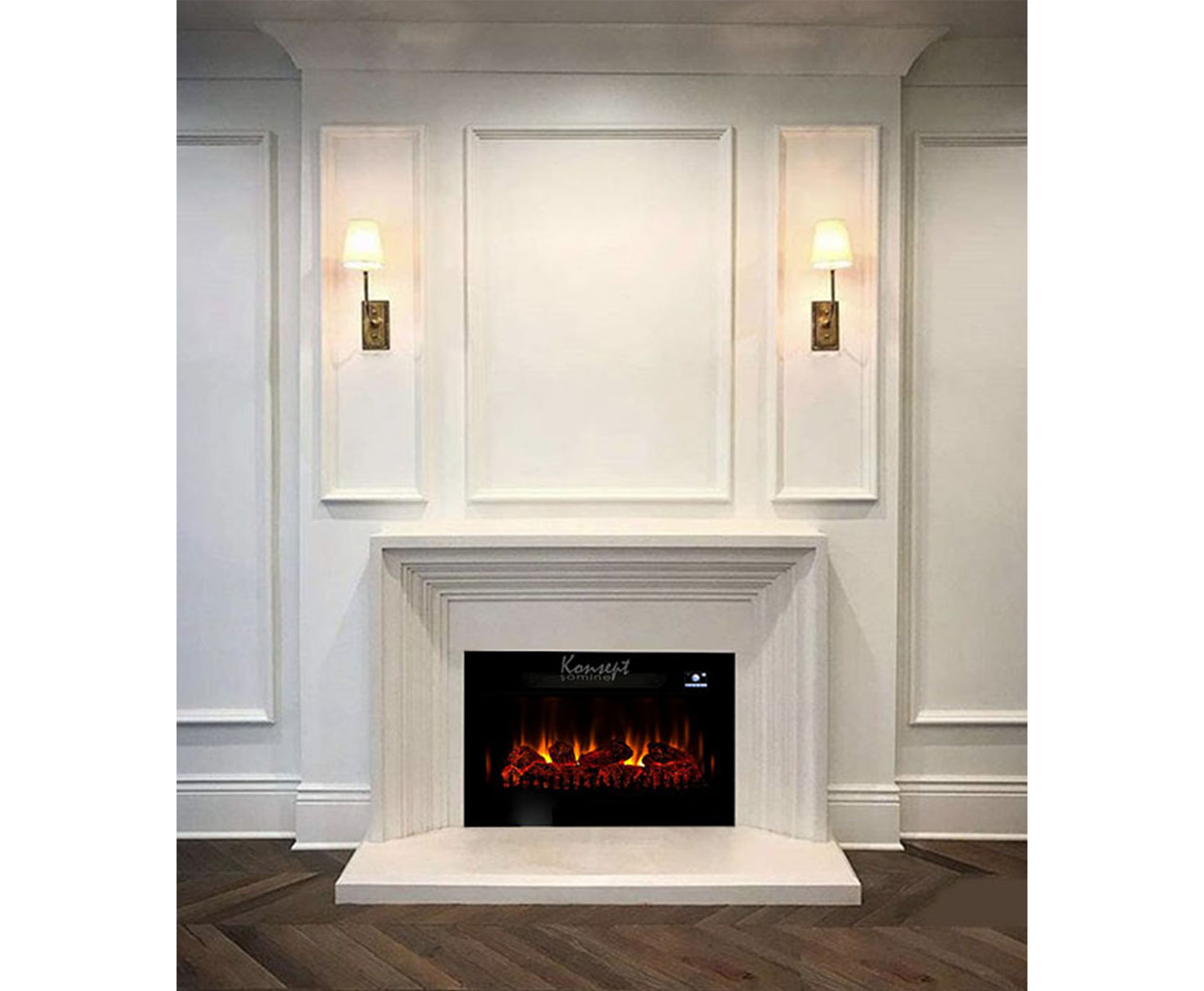 Plasma electric fireplace 47