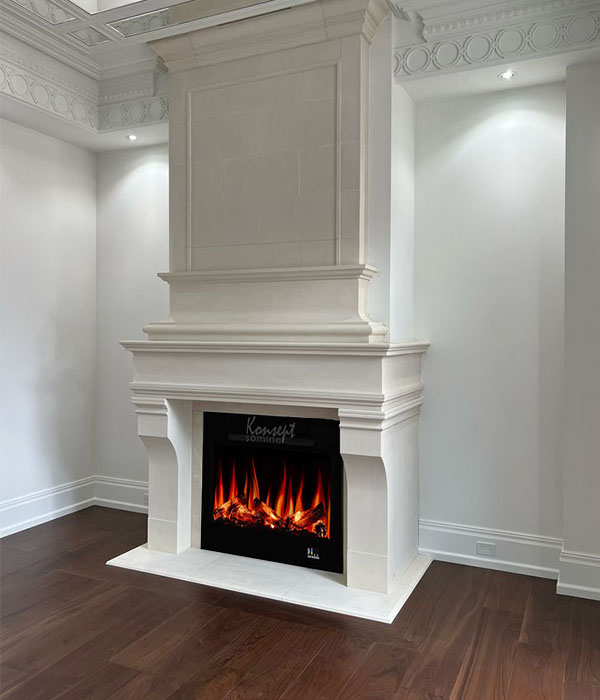 Plasma electric fireplace 54