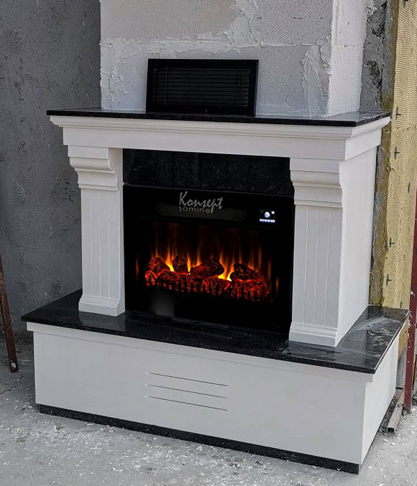 Plasma electric fireplace 62