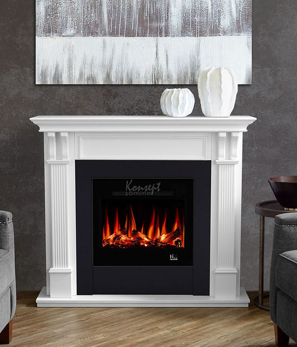 Plasma electric fireplace 65