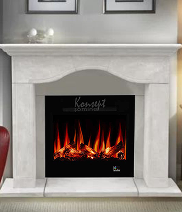 Plasma electric fireplace 66