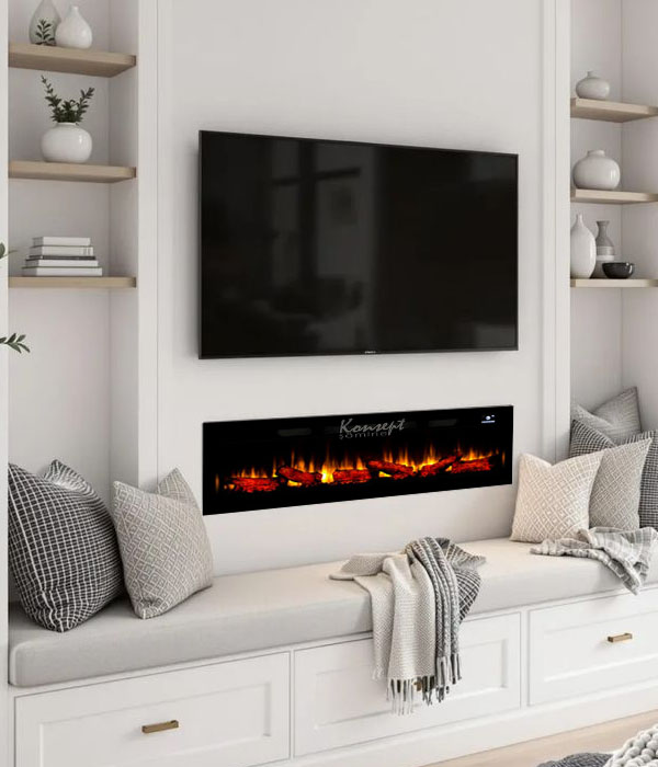 Plasma electric fireplace 81