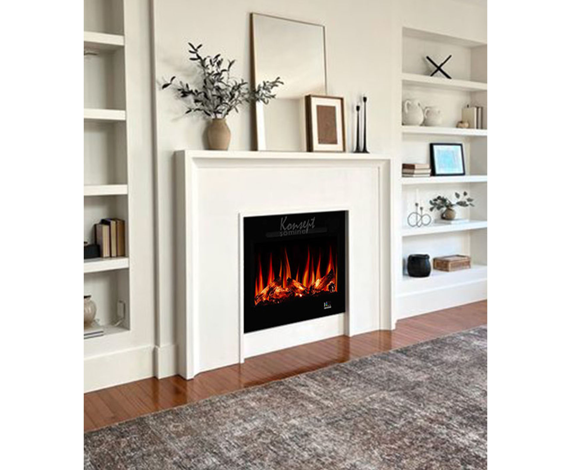 Plasma electric fireplace 83