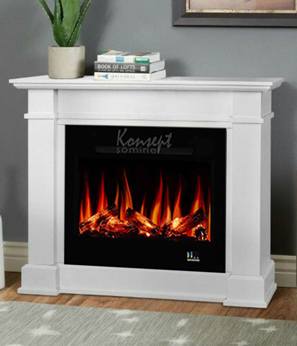 Plasma electric fireplace 93