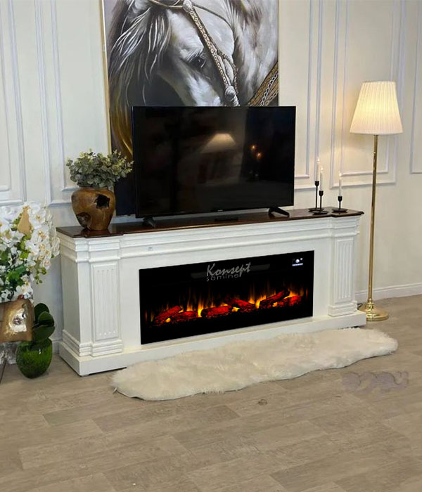 Plasma electric fireplace 99