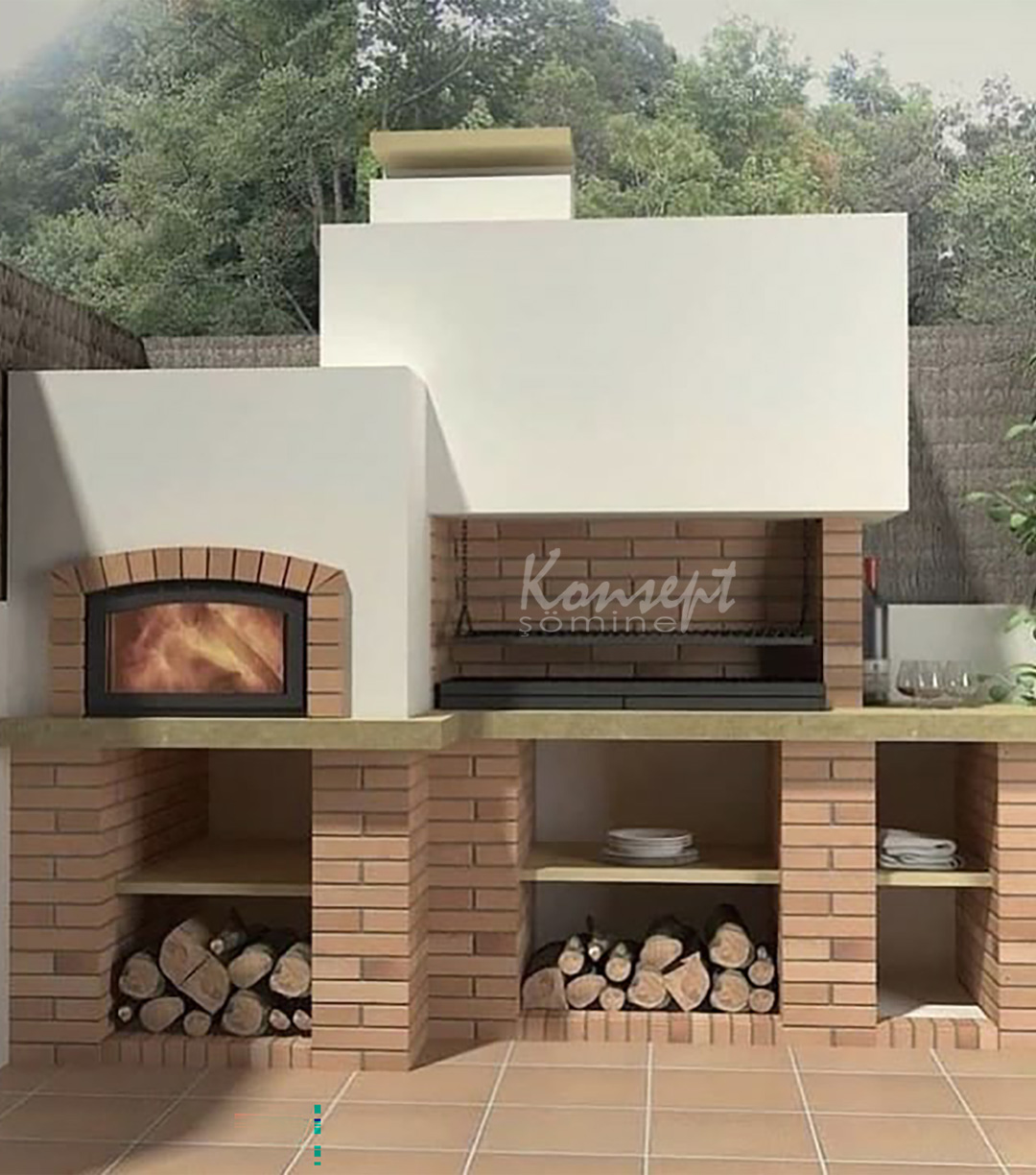 Stone BBQ 61